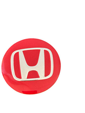 55.5 MM  YAPIŞTIRMA JANT GÖBEK ARMASI TAKIM (4 ADET) KIRMIZI HONDA