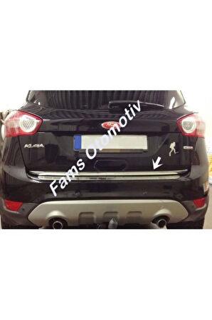 F. Kuga Krom Bagaj Alt Çıtası 2008-2012 Paslanmaz Çelik Uyumlu