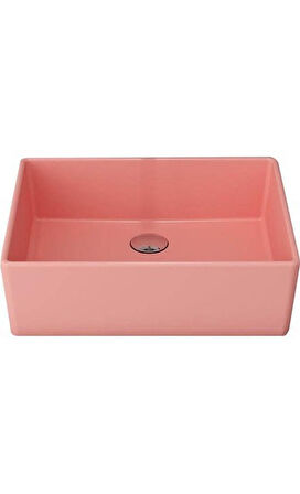 Bocchi Milano Çanak Lavabo 50 Cm Mat Somon 1215-032-0125