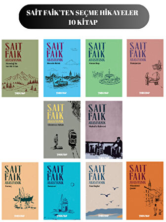 Sait Faik'ten Seçme Hikayeler 10 Kitap