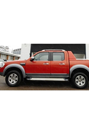 Ford Ranger Krom Cam Çıtası 4 Parça 2005-2012 Arası Paslanmaz Çelik