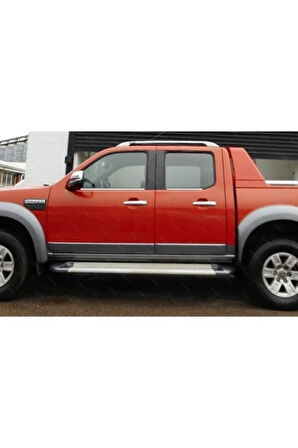 Ford Ranger Krom Cam Çıtası 4 Parça 2005-2012 Arası Paslanmaz Çelik