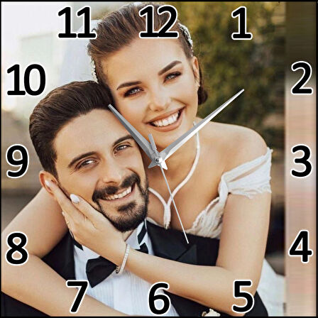 KİŞİYE ÖZEL,RESİMLİ DUVAR SAATİ