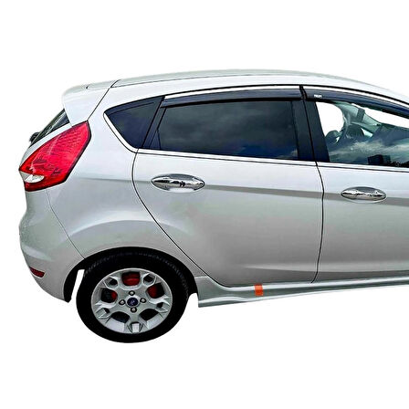 Ford Fiesta Uyumlu Krom Kapı Kolu 4 Kapı 2009-2017 Arası Paslanmaz Çelik