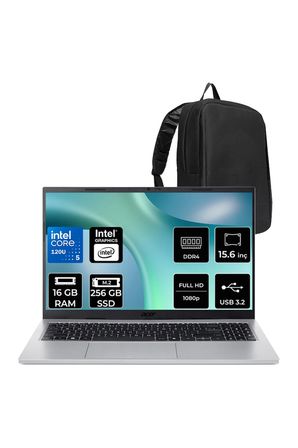 Aspire Go Core 5 120U 16GB 256GB SSD 15.6" FHD 60Hz FDOS Dizüstü Bilgisayar