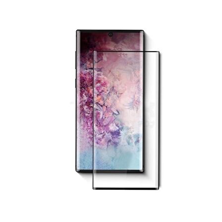 Smcase Samsung Galaxy Note 20 Ultra Kılıf Kamera Korumalı Silikon  Tam Kapatan Nano Ekran Koruyucu 
