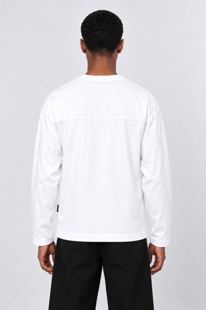 Erkek notbasicproject Oversize Long Sleeve Ekru