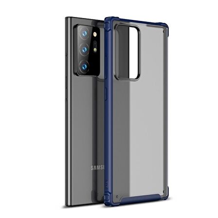 Smcase Samsung Galaxy Note 20 Ultra Kılıf Volk Darbe Korumalı Silikon  Tam Kapatan Nano Ekran Koruyucu