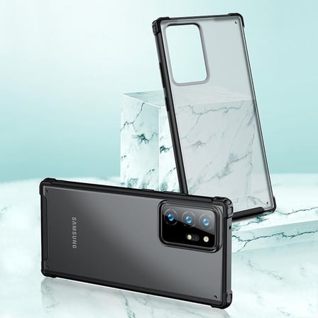 Smcase Samsung Galaxy Note 20 Kılıf Volk Darbe Korumalı Silikon  Tam Kapatan Ekran Koruyucu