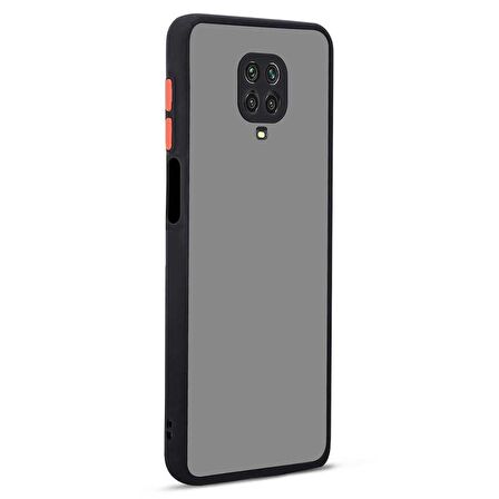 Smcase Xiaomi Redmi Note 9 Pro Kılıf Hux Kamera Korumalı Silikon