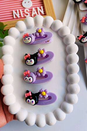 Kuromi 4 Adet Pens Toka