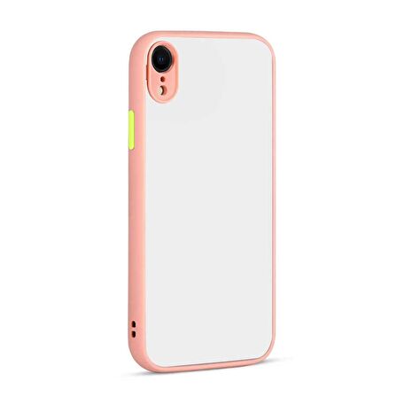 Smcase iPhone XR Kılıf Hux Kamera Korumalı Silikon