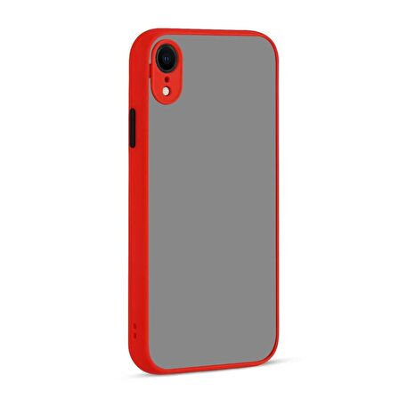 Smcase iPhone XR Kılıf Hux Kamera Korumalı Silikon