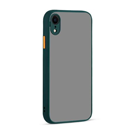 Smcase iPhone XR Kılıf Hux Kamera Korumalı Silikon