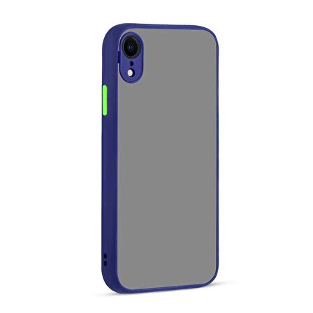 Smcase iPhone XR Kılıf Hux Kamera Korumalı Silikon