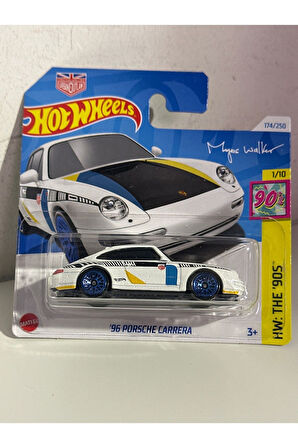  Hot Wheels 1/64 Ölçek Tekli Regular Arabalar HTF01 Hw: The '90S / '96 Porsche Carrera