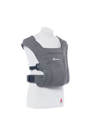 Embrace Soft Knit , 0-1 Yaş ve 3 Farklı Taşıma Pozisyonlu Yeni Doğan Kangurusu (Heather Grey)