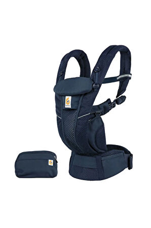 Omni Breeze SoftFlex Mesh , 4 farklı taşıma pozisyonlu , 0-4 yaş kanguru (midnight blue)