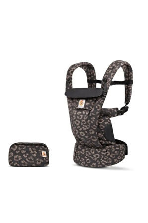 Omni Dream SoftTouch (black leopar) %100 Pamuklu , 4 farklı taşıma pozisyonlu, 0-4 yaş için