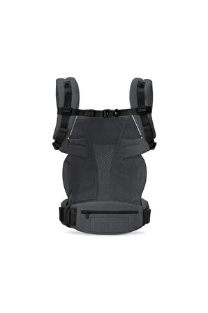 Omni Deluxe Mesh (Graphite Grey) , 4 farklı taşıma pozisyonlu kanguru , 0-4 yaş için