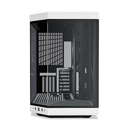 HYTE Y70 Panda Temperli Cam USB 3.2 E-ATX Dual Chamber Mid Tower Gaming Kasa (CS-HYTE-Y70-BW)