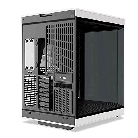 HYTE Y70 Panda Temperli Cam USB 3.2 E-ATX Dual Chamber Mid Tower Gaming Kasa (CS-HYTE-Y70-BW)