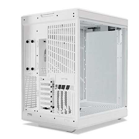 HYTE Y70 Touch Snow White Temperli Cam USB 3.2 E-ATX Dual Chamber Mid Tower Dokunmatik Ekranlı Gaming Kasa (CS-HYTE-Y70TI-WW)