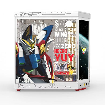 HYTE Y70 Touch Gundam Wing Temperli Cam USB 3.2 E-ATX Dual Chamber Mid Tower Dokunmatik Ekranlı Gaming Kasa (CS-HYTE-Y70TTI-GWING)