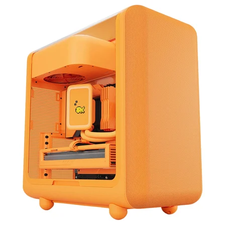HYTE X50 Astral Orange Temperli Cam USB 3.2 ATX Mid Tower Gaming Kasa (CS-HYTE-X50G-AO)