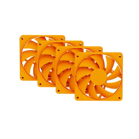 HYTE FA12 Astral Orange 120mm 4’lü Kasa Fanı (FAN-HYTE-FA12-AO-4)