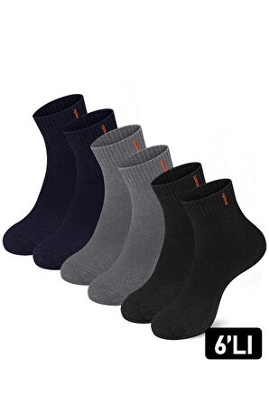 Just Inner Erkek Çorap 6'lı Patik (Bambu)
