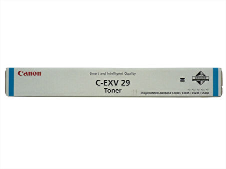 Canon C-EXV 29 Mavi Toner Orjinal, C 5030, 5035, 5235, 5240, 2794B002AB