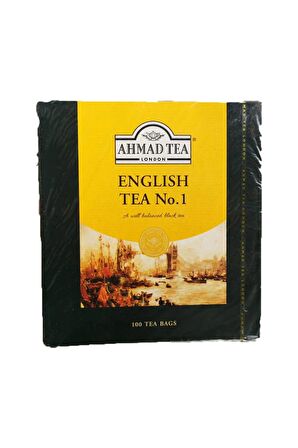 Ahmad Tea English Tea No:1 Poşet Çay 100'lü