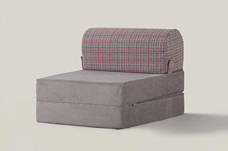 Sleeptown Magic Lüks İki Renkli Katlanır Yataklı Tek Kişilik Koltuk