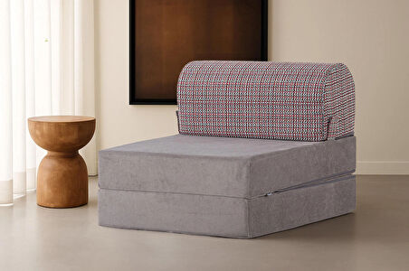 Sleeptown Magic Lüks İki Renkli Katlanır Yataklı Tek Kişilik Koltuk