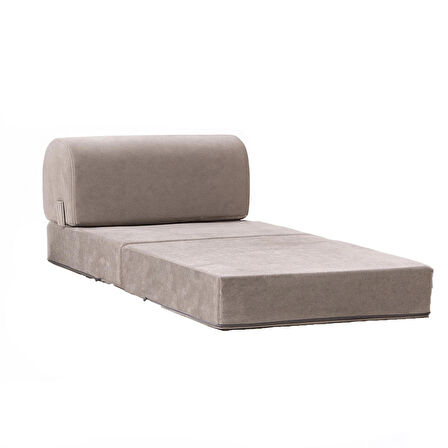 Magic Tek Kişilik Katlanır Yataklı Koltuk-Açık Gri