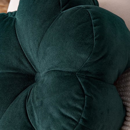 Homedius Papatya Bloom Dekoratif Kadife Kırlent