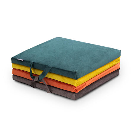 Homedius Happy Play Katlanır Yer Minderi Oyun Minderi Oyun Halısı - 120x120 cm