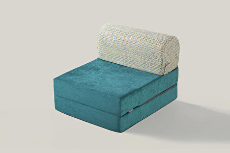 Sleeptown Magic Lüks İki Renkli Katlanır Yataklı Tek Kişilik Koltuk