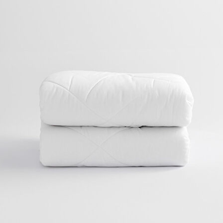 Homedius Luxury %100 Pamuk Kapitoneli Vatkalı Yatak Koruyucu Alez