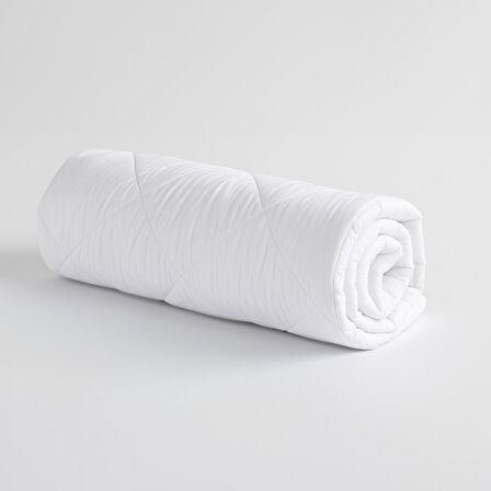 Homedius Luxury %100 Pamuk Kapitoneli Vatkalı Yatak Koruyucu Alez