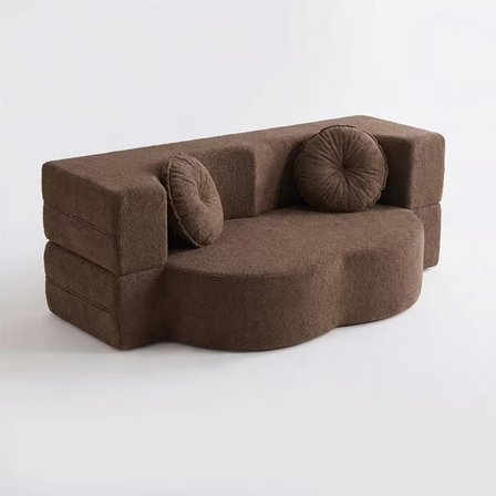 Homedius Muse Katlanır Yatak Olabilen Çok Amaçlı Çift Kişilik Koltuk