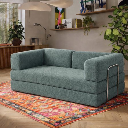 Homedius Eco Vetta Katlanır Yatak Olabilen Çok Amaçlı Çift Kişilik Koltuk 50 DNS Bondex Sünger