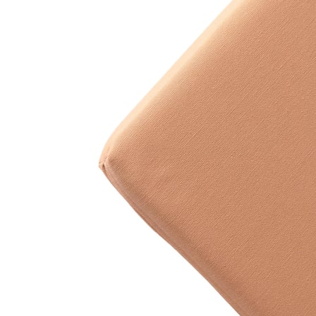 Homedius Sandalye Oturum Minderi Renkli 40x40x4 Bağcıklı Çıkarılabilir Kılıflı Su İtici Koyu Bej 4'lü