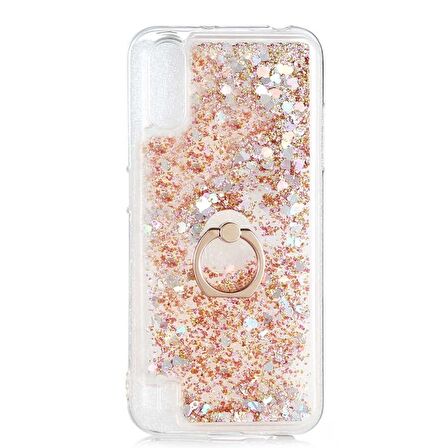 Smcase Samsung Galaxy A70 Kılıf Milce Yüzüklü Sulu Silikon