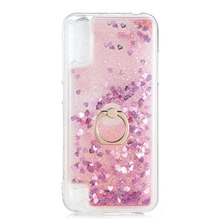 Smcase Samsung Galaxy A70 Kılıf Milce Yüzüklü Sulu Silikon