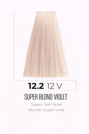 DNA Saç Boyası Kalıcı Krem Boya – Yoğun Pigment & Parlaklık 12.2 süper sarı viole 100ml