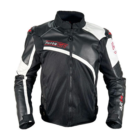 CEKET FORTE GT 2003055 AR54 SİYAH/KIRMIZI/BEYAZ