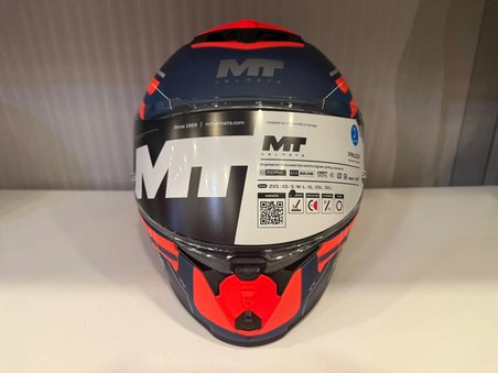 KASK MT THUNDER 4R SV LUMEX C24 MAT TURUNCU