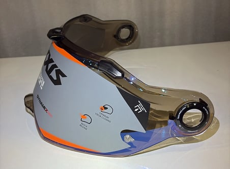 Kask Camı Axxis V-36 İRİDİYUM BLUE ( MAVİ GHOSTFİGHTER 2026)